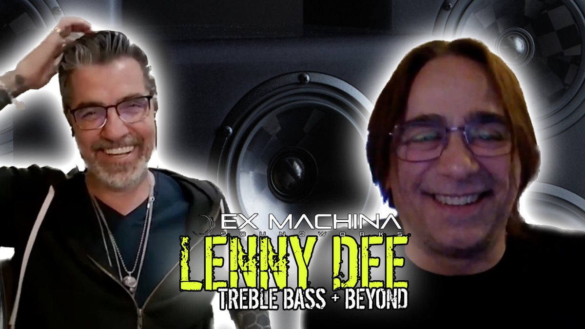 Mix Engineer, Producer &amp; Artist Lenny Dee joins us for Episode 7 of Treble, Bass and Beyond to talk about life, work, audio and experiences mixing with Ex Machina Soundworks reference monitors.

Lenny Dee: @djlennydee

WATCH ▶️ youtu.be/xqf4fEK9hek
