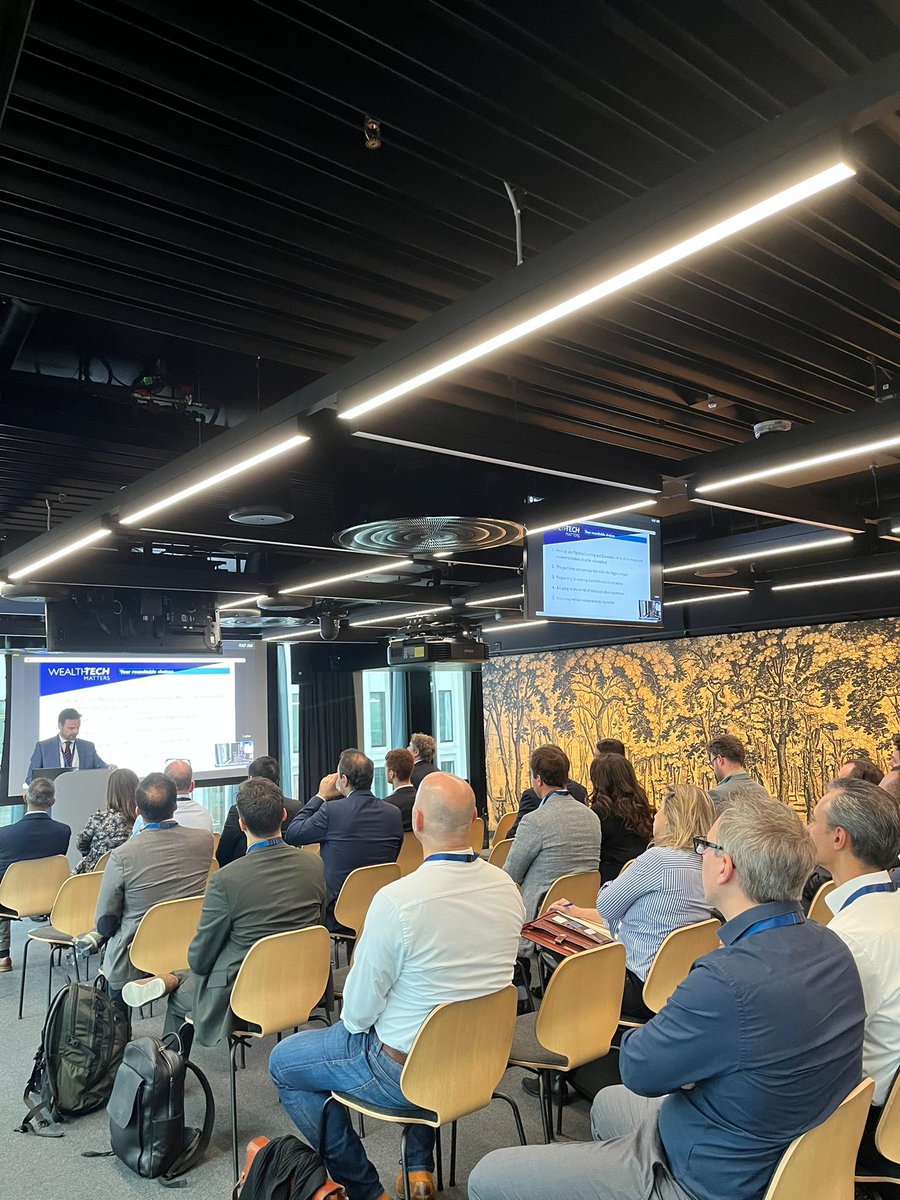 OwenJamesFS's tweet image. Excitement and success unveiled at #WealthTechMatters Switzerland today, here, in Zurich with @TheWealthMosaic! A heartfelt thank you to our sponsors, @Dorsumtech, @Droit, @InvestCloud. See you at #WealthTechMatters Live in February