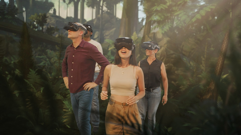 « Mondes disparus » : comment a été conçue l’expédition immersive de @Le_Museum ? Stéphanie Targui, cheffe de projet de l’expérience, et Fabien Barati, cofondateur d’@emissiveVR, racontent les coulisses de cette épopée scientifique et technique inédite. cnc.fr/creation-numer…