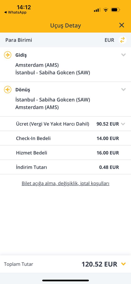 hkaskavalci's tweet photo. Pegasus tan damping. Sana özel %50 indirim €0.48😁 

Her seferinde bakayım gerçekten indirim var mı diye her seferinde yanılıyorum. https://t.co/wnFlAXd1L7