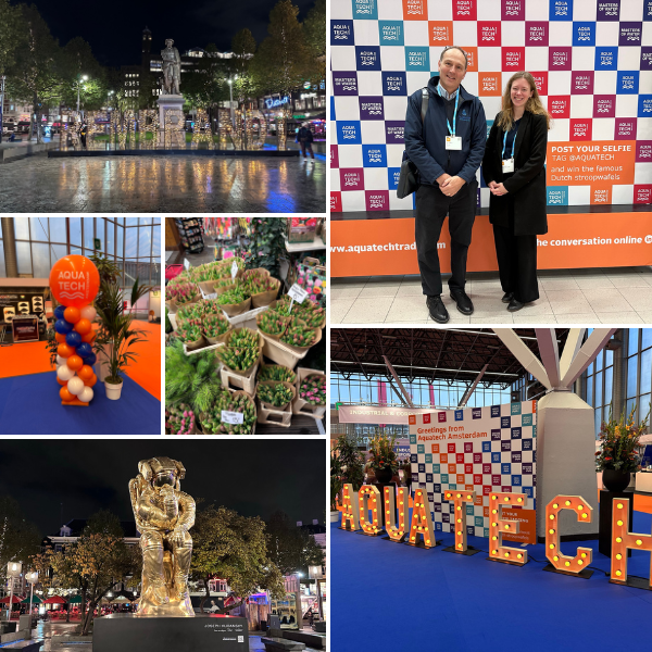 #Aquatech2023 did not disappoint, and neither did Amsterdam!  We enjoyed networking with water industry colleagues from across the globe and learning more about the latest innovations in water treatment.  Thank you, Amsterdam and Aquatech ! #waterindustry #waterinnovations!