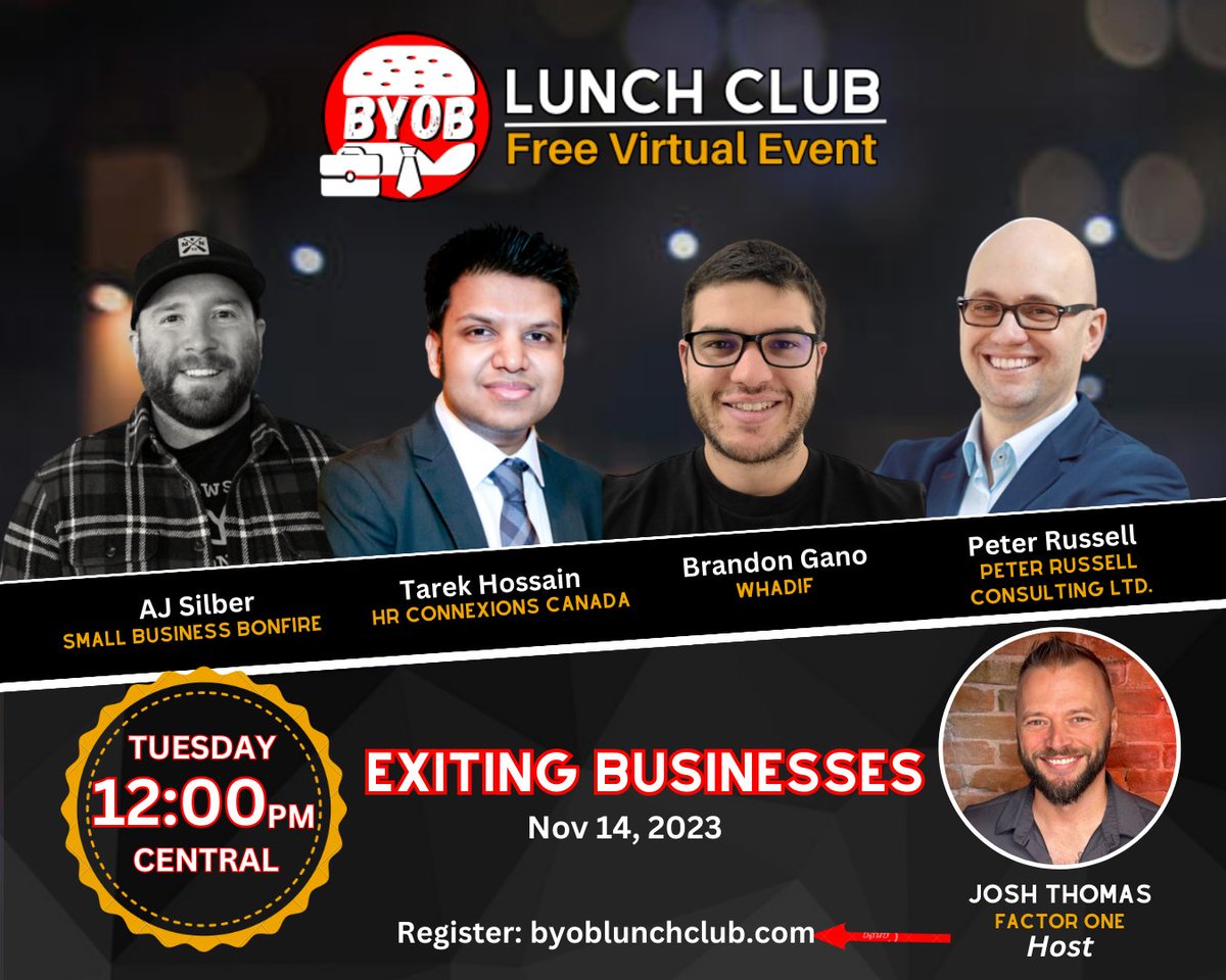 Are you ready for today's BYOB?

Join us later at 12 pm Central. You DON'T want to miss this because it’s going to be 🔥!

Comment BYOB if you want an invite 👇👇👇