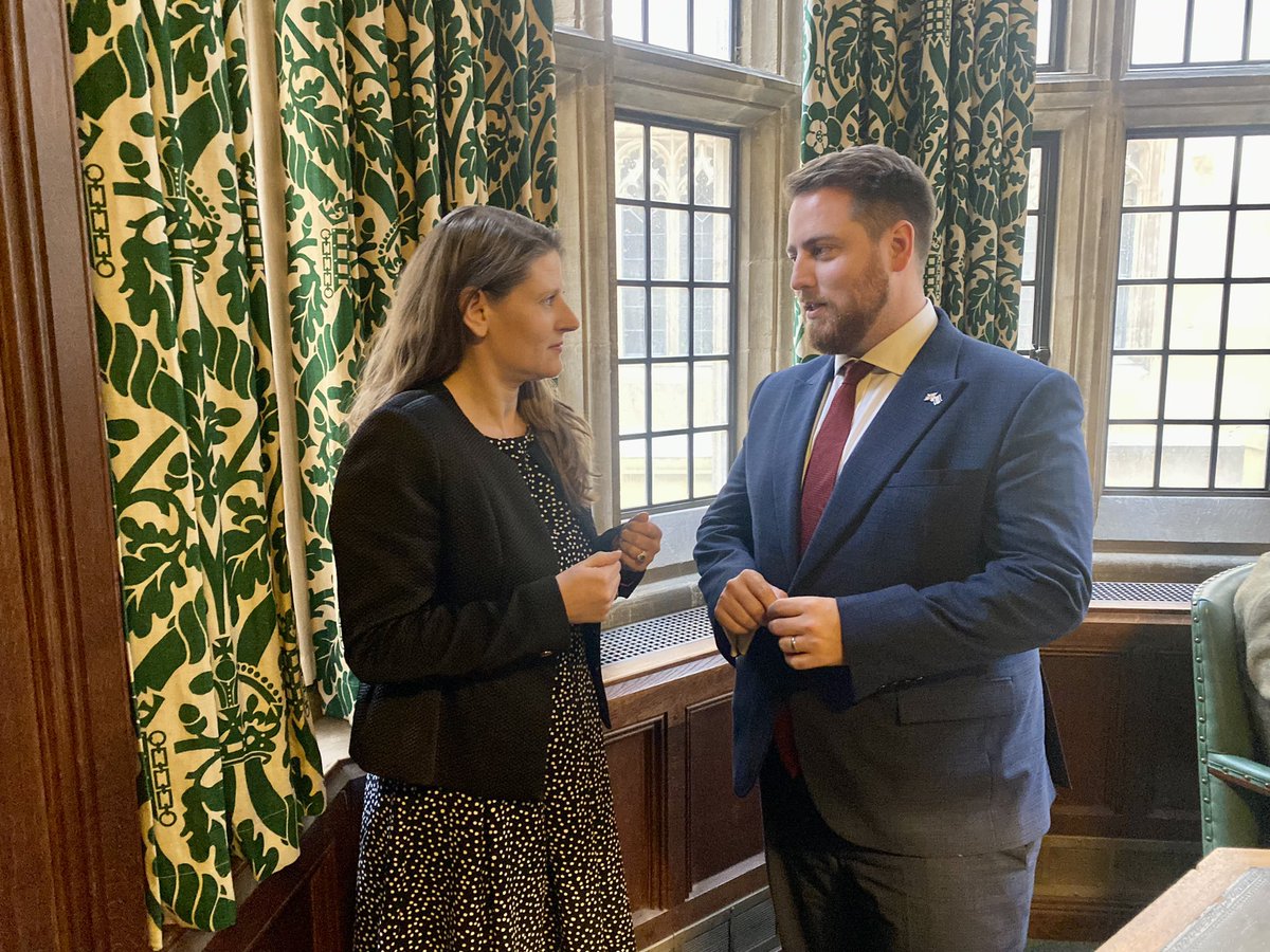 I have met with the Levelling Up Minister @JacobYoungMP to discuss #Stafford’s bid for more Government funding to invest in our high street and county town. There have been changes to the bid from our Borough Council and I’m trying to get to the bottom of why this is the case.