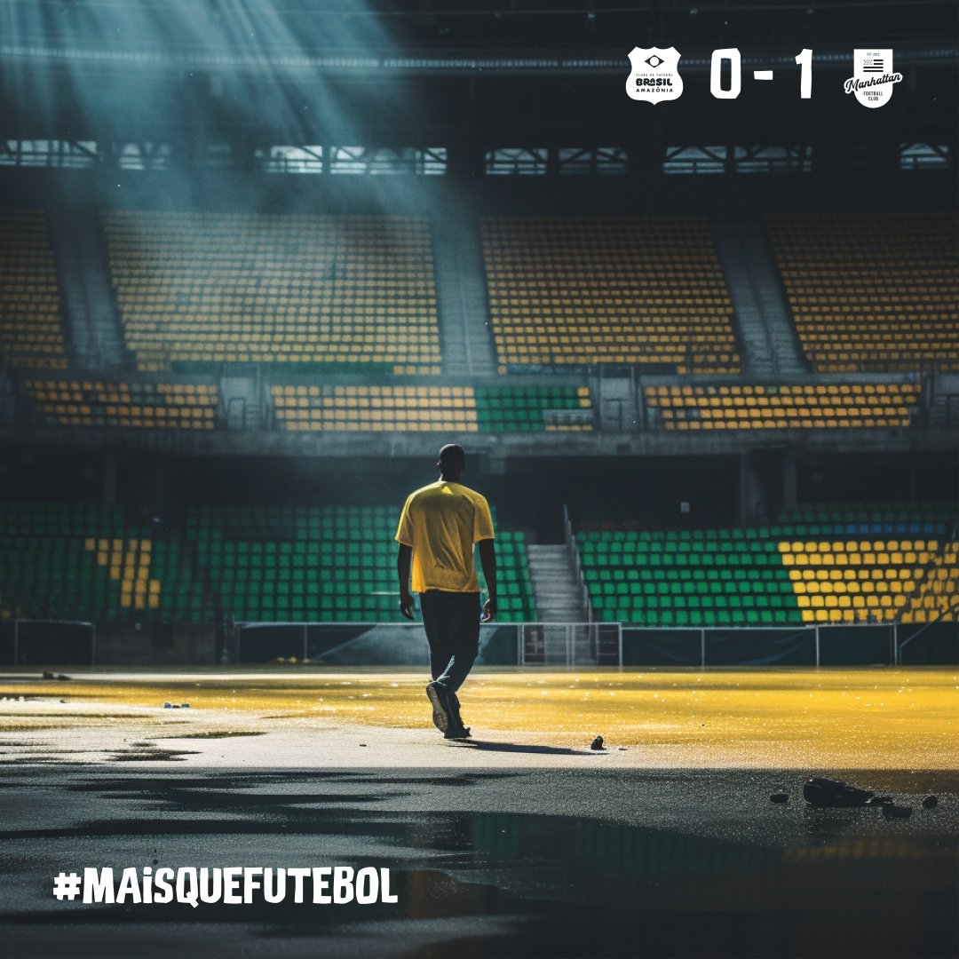 Uma intensa batalha em campo culminou com uma derrota por 0-1 para o @manhattanfootballclub. Nosso próximo jogo será uma chance de nos redimirmos! 💪

🇧🇷  🇮🇹Andrea Olivieri: "Today was bad but this is a group that can rebound".  

#AMZMAN #MaisQueFutebol