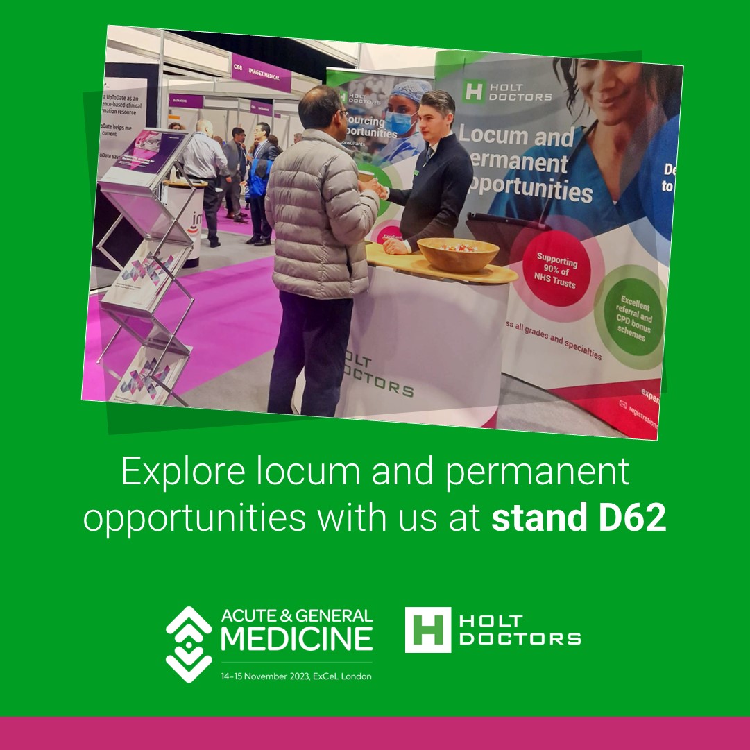 The day has arrived for #AGM2023! 

Whether you're interested in exploring permanent positions or considering locum work, our team is at stand D62 to assist you

Stop by and engage with us to discover the diverse job opportunities available across the UK
#Doctors #AcuteMedicine