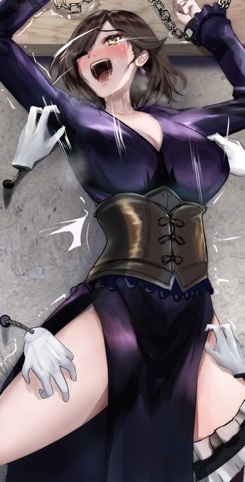 そういえばくすぐり絵リクエストされたのはすごく久々だったので裏で描いたりしてました 服がむずかしかった 