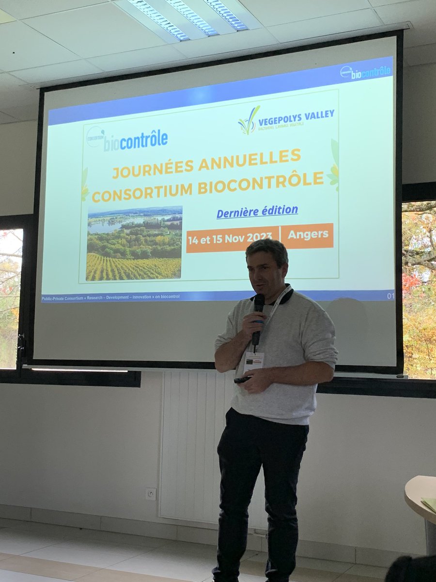 En place pour les dernières journées annuelles du Consortium Biocontrole à Vegepolys Valley.