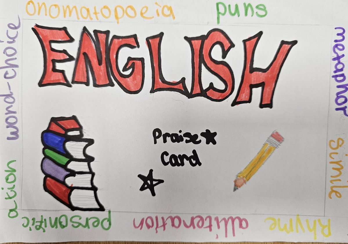 A reminder for our S2 English classes <a href="/MearnsCastleHS/">Mearns Castle High School</a> - submit your 'Design the English Dept. Praise Card' competition to your English teacher by Friday, November 23rd. Some great entries so far 📚😍📚