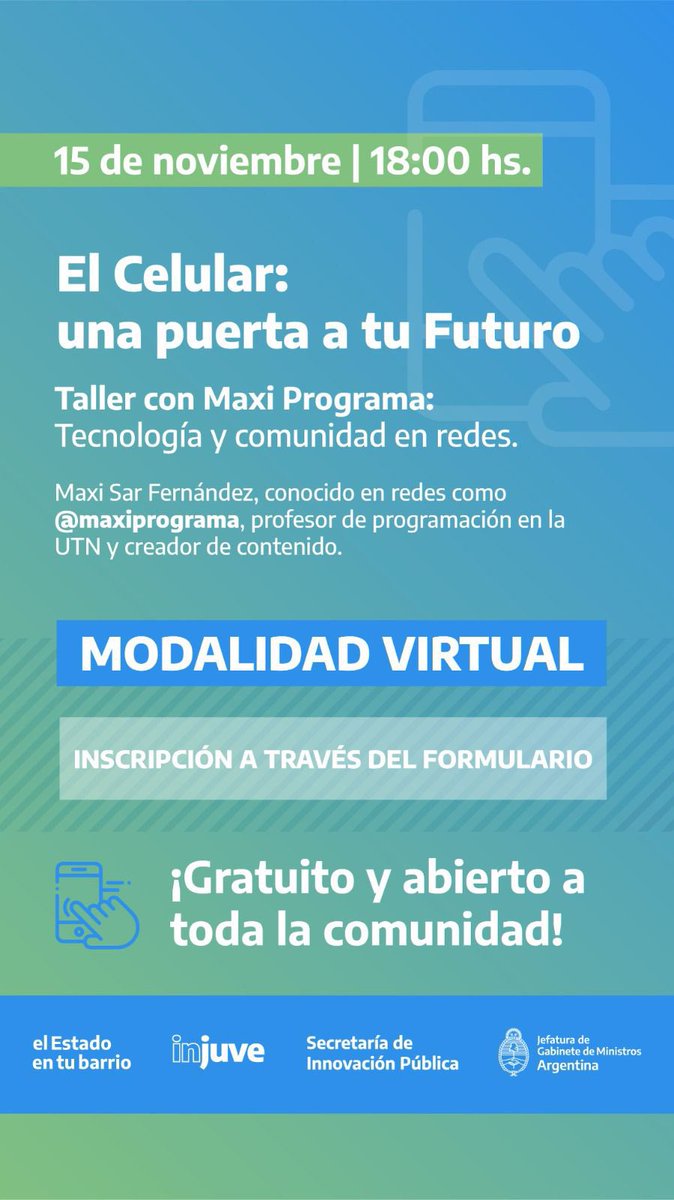 Instituto Nacional de Juventudes tweet media