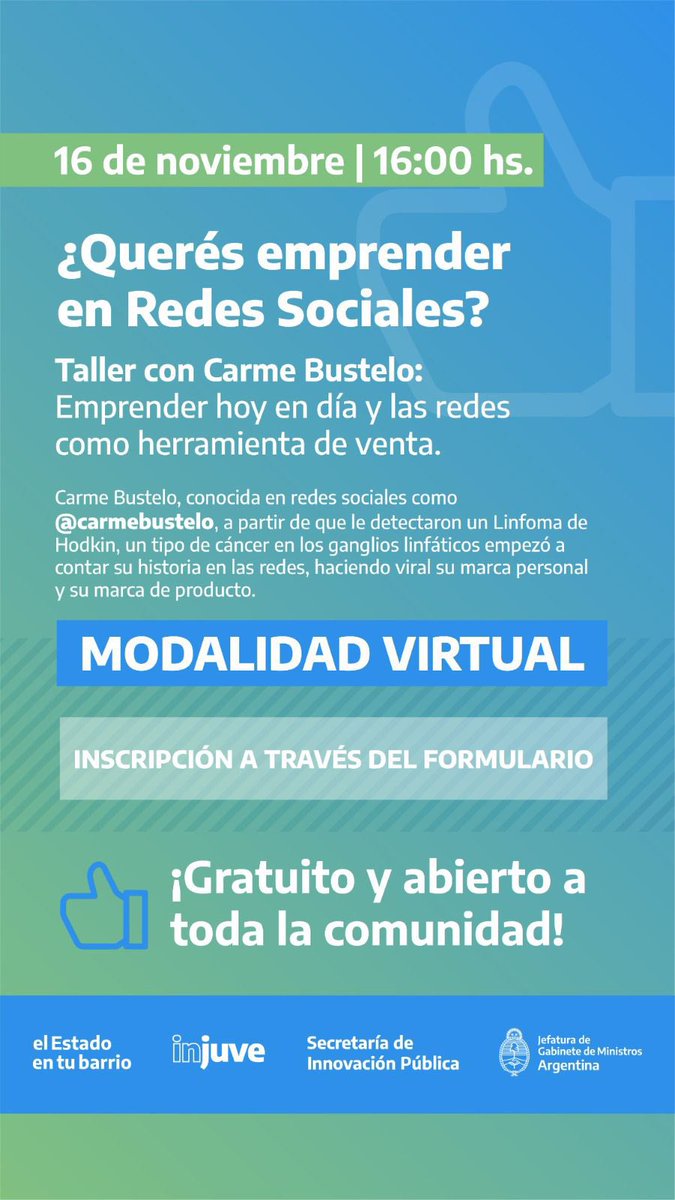 Instituto Nacional de Juventudes tweet media