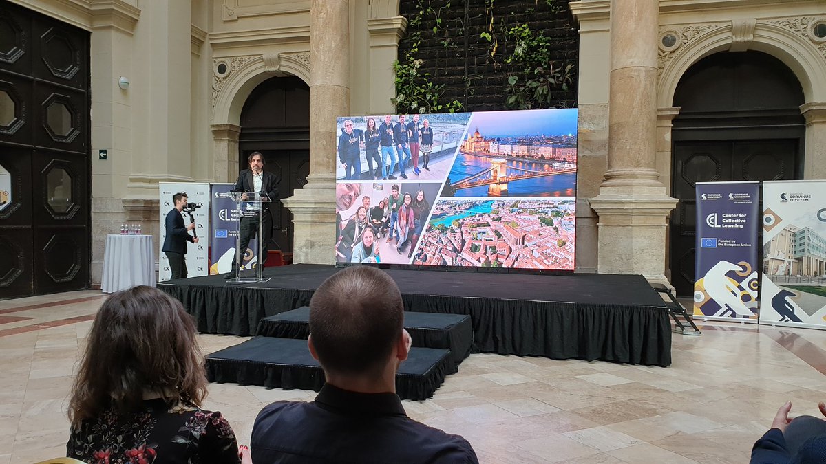 Zoltån Elekes (@zoltanelekes) on Twitter photo <a href="/cesifoti/">César A. Hidalgo</a> delivers the opening speech at the launch gala of the Center for Collective Learning at <a href="/uni_corvinus/">Corvinus University of Budapest</a>. Great to see the community around data and network science and economic complexity grow in #Budapest! <a href="/cesifoti/">César A. Hidalgo</a> delivers the opening speech at the launch gala of the Center for Collective Learning at <a href="/uni_corvinus/">Corvinus University of Budapest</a>. Great to see the community around data and network science and economic complexity grow in #Budapest!