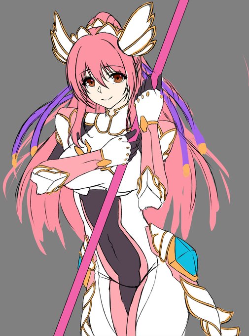 雑落書き
一度は描いてみたいという事でエンシェル・レナのエイジスフォーム
12年ぶりに新作で追加されたこのスーツはどれも良かったですね…
このスーツの特徴を逆手に取ったシーンばかりで、ぴっちり模写のテキストがどれも最高。
ゲームよし、二次ドリの短編・長編よし、同人よしと全部当たりです 