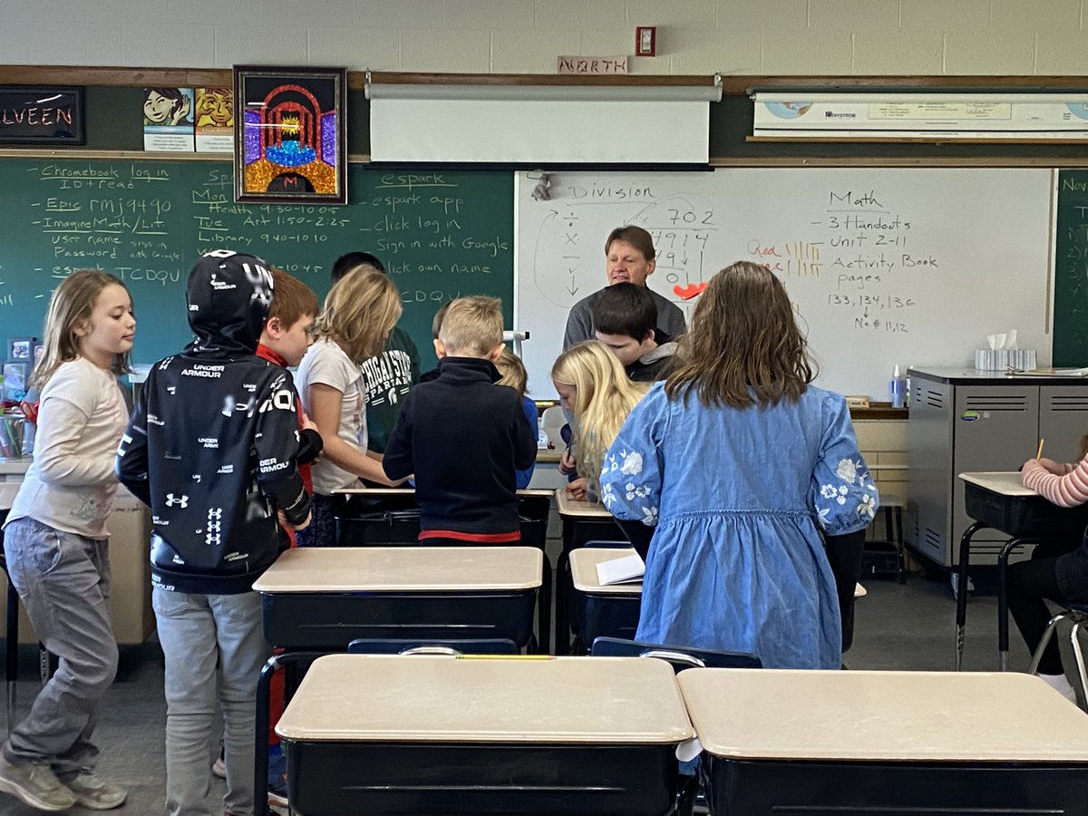 DavidRabbideau's tweet photo. I had the opportunity to visit a 3rd grade classroom recently. The passion and excitement for math was amazing!! I need to practice my math facts. 9 3rd graders completed their math facts before I did! The pressure was palpable! I will be back to redeem myself! https://t.co/14pB5rCZLr
