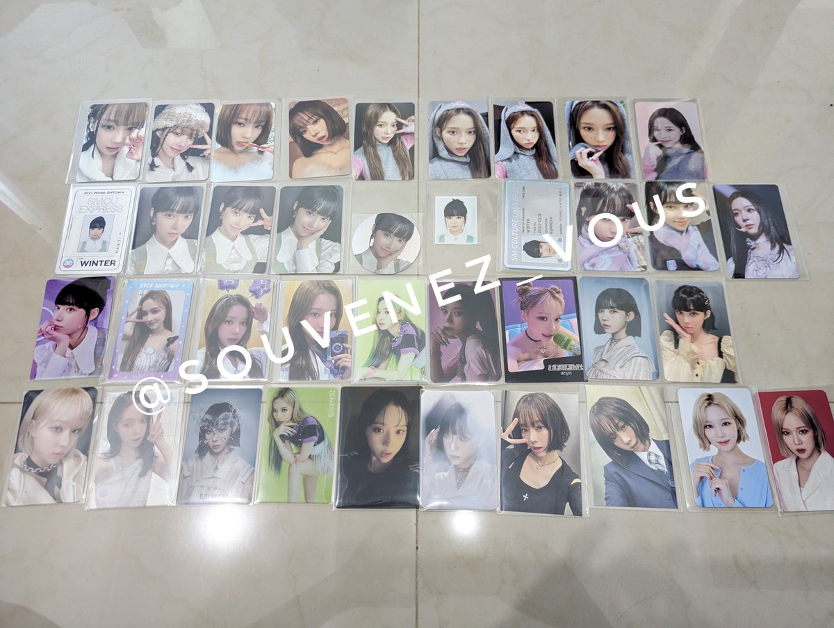 wts pc aespa winter
💸 Offer by dm (jangan ngawur, cari pasarannya dulu)
🏠 jatim (oren/manual)
✈️ ww okay

🏷️ photocard want to sell smcu palace express pink christmas antique hand mirror mumo my-j vn bracelet wms sgs everland lotte my world valentine's cafe hyperline lfs