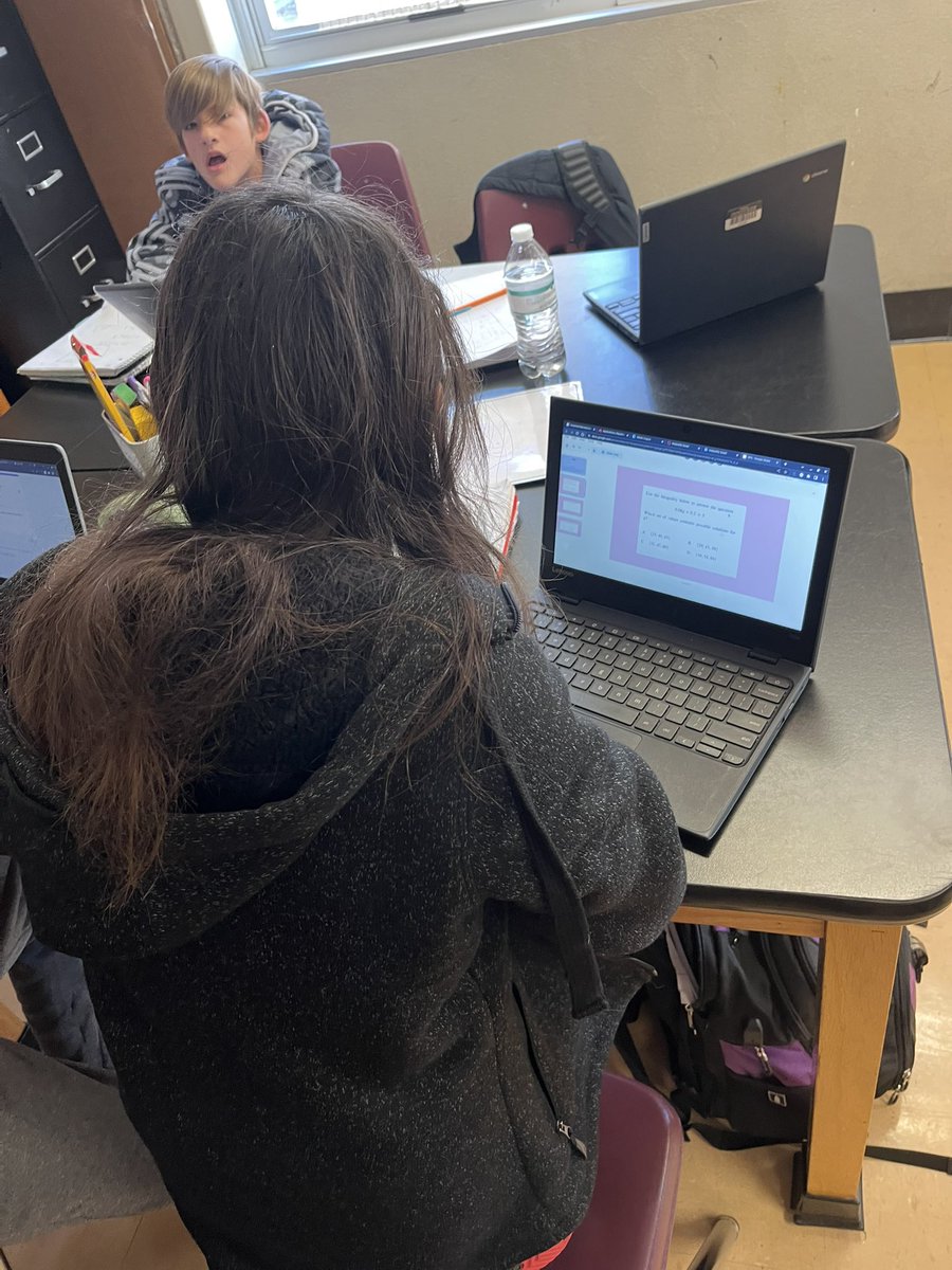 MsBellsMath's tweet image. Digital escape room fun for review of inequalities!! @mmswarriors
