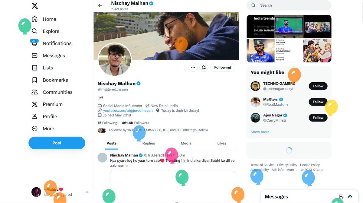 Mahi_Triggered's tweet photo. Aww, this looks so cutee @TriggeredInsaan 🥹💌

SHUBH JANAMDIN NISCHAY https://t.co/K1G0gVOjfu