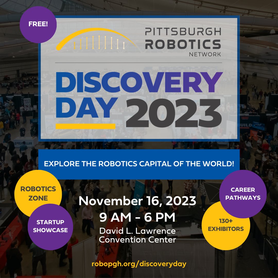 Bambi Brewer (@robotbambi) on Twitter photo Excited for #PGHDiscoveryDay this week - <a href="/agilityrobotics/">Agility Robotics</a> has two robots, ten volunteers, and a hands-on programming activity ready to go! <a href="/RoboPGH/">Pittsburgh Robotics Network</a> #Pittsburgh #Robotics #AI #PGHTech #RoboCapital Excited for #PGHDiscoveryDay this week - <a href="/agilityrobotics/">Agility Robotics</a> has two robots, ten volunteers, and a hands-on programming activity ready to go! <a href="/RoboPGH/">Pittsburgh Robotics Network</a> #Pittsburgh #Robotics #AI #PGHTech #RoboCapital