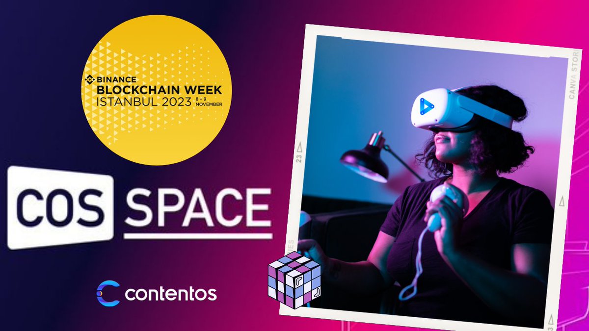 _nacielmas's tweet photo. https://t.co/5xwwQHrfEE
Kullanıcılarımız Binance Blokchain Week İstanbul 2023 te COSSPACE Dünyamızı VR gözlükle deneyimleme şansına sahip oldular.
@costurkiye @contentosio @realcostv
#cosspace #BinanceBlockchainWeek #costv https://t.co/jylCOSfxaf