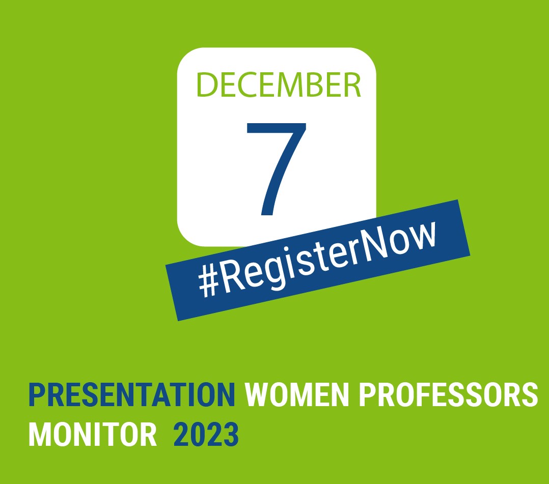 #RegisterNow if you want to attend the presentation of the Women Professors Monitor 2023 on December 7. This report uncovers the state of gender balance in academia, from PhD level to full professor, leadership, UMCs, and more. Secure your spot: lnvh.nl