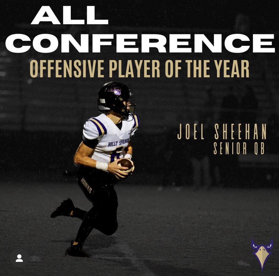 Joel Sheehan (@joelsheehan13) on Twitter photo Beyond grateful to be named SWAC Offensive player of the year.
<a href="/GoldenHawksFB/">Coach Furth</a> <a href="/HSHawksAD/">HSHS Athletics</a> <a href="/_deebrown22/">Coach Dee Brown</a> Beyond grateful to be named SWAC Offensive player of the year.
<a href="/GoldenHawksFB/">Coach Furth</a> <a href="/HSHawksAD/">HSHS Athletics</a> <a href="/_deebrown22/">Coach Dee Brown</a>