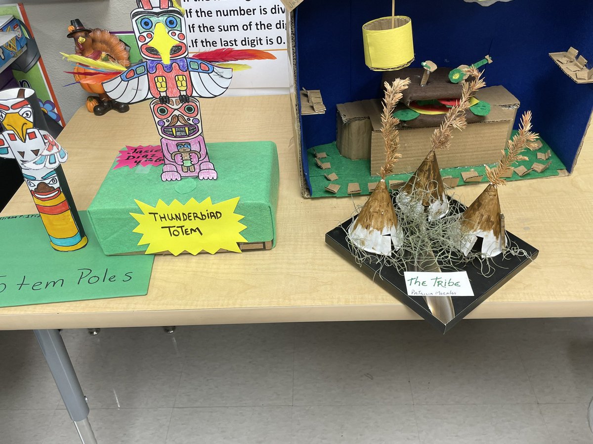 MrsEllisin4th's tweet photo. November is Native American Month. We celebrate our diversity. Here are just a few my our Native American monuments/memorials. Their reports were amazing as well! #celebratediversity #nativeamerican #indigenizingcolonizedspaces #indigenouspeople https://t.co/bNRdv7SjJC
