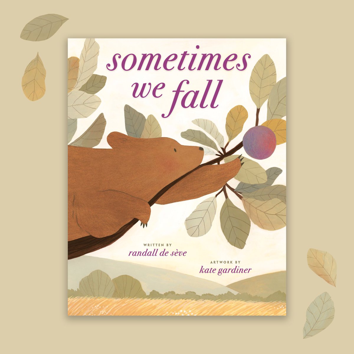 Cover reveal for “Sometimes We Fall”written by the amazing Randall de Sève ✨available for preorder now, link in my bio ✨Thank you so much to my wonderful editor Lee Wade, art director Rachael Cole, designer Paula Baver, the whole Random House Studio team, and Steven Malk 💛