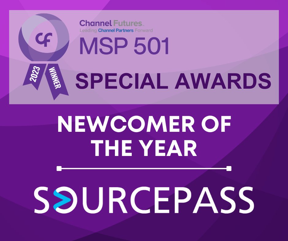 Sourcepass1's tweet image. 🌟🏆 We&apos;re thrilled to announce some phenomenal news! Sourcepass was honored as the MSP501 Newcomer of the Year by Channel Future at their Leadership Summit held at the Fontainebleau in Miami! 🎉✨

🌐🔝 #Sourcepass #MSP501 #Innovation #ClientService #AwardWinners