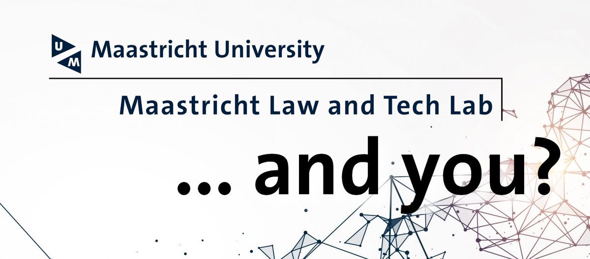 🚨 Job alert: Please share, reach out or apply! For the first time, I'm looking for motivated PhD students, to work with us in the Law&Tech Lab in Maastricht. If you know anyone who's interested in some of our research in #Law x #AI. Link: academictransfer.com/en/334212/phd-…