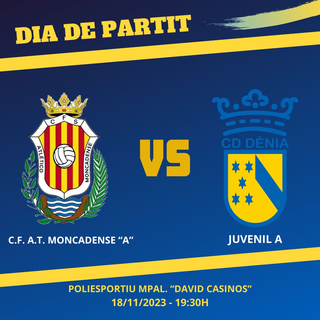 cddenia's tweet photo. 🟡 Al Juvenil 🅰️ tocarà animar-ho des de fora de casa. Jugarà a les 1️⃣9️⃣:3️⃣0️⃣ 🆚 C.F. A.T. Moncadense 🅰️ 💪🏻
#AmuntDénia #Dénia #CDDÉNIA #LPJG3 #FFCV https://t.co/OAbgXL0Afb