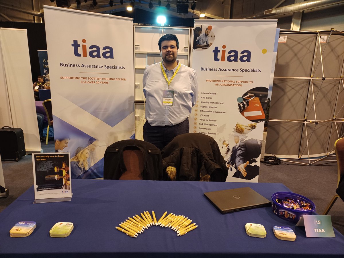 We’re at the @sfha_hq Finance Conference 2023! 🏘️✨
If you're attending today or tomorrow, swing by our stand and say hello! Our experts are here to share insights about our #BusinessAssurance Services & address any queries you might have. 
 #SFHA #HousingAssociations #Housing