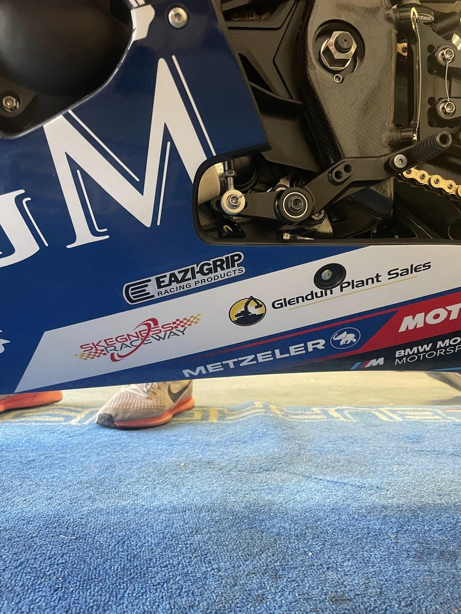 @DaveyTodd74 and Burrows Engineering/RK Racing are ready for Macau with their Eazi-Grip Tank Grips. Best of luck to Davey, John and the team from us all here! Get our Tank Grips for your bike at eazi-grip.com/cat/eazi-grip/