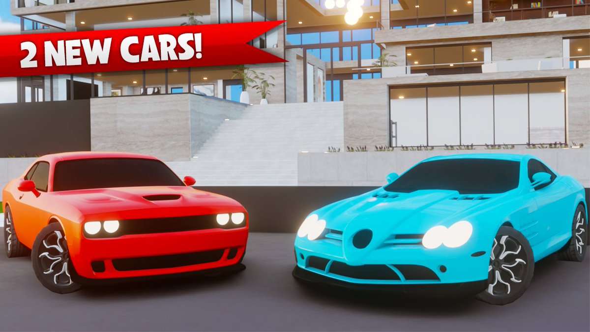 2 NEW CARS have been added to Millionaire Mansion Tycoon! Check them out!
