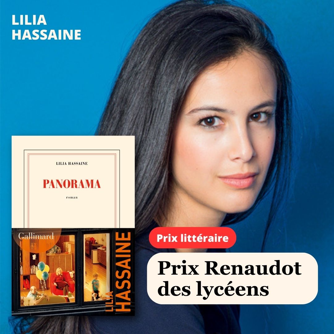 Les Éditions Gallimard ont l’immense plaisir de vous annoncer que le roman « Panorama » de Lilia Hassaine vient de remporter le Prix Renaudot des lycéens 2023 🏆 

👉Découvrir le livre : gallimard.fr/Catalogue/GALL…