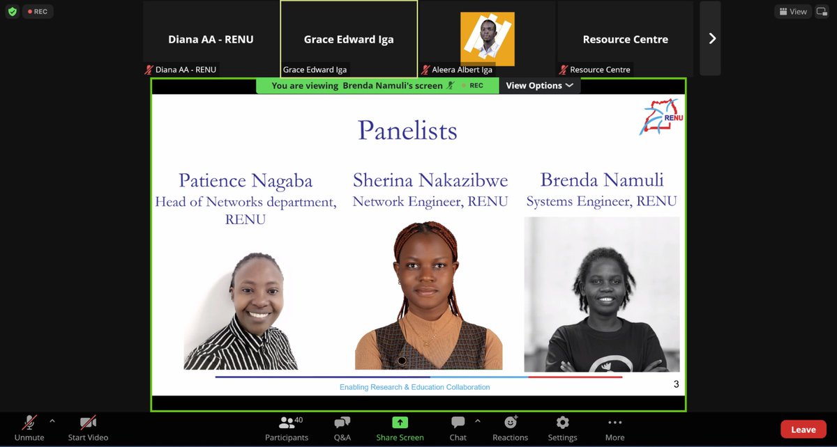 Career Guidance Talk at the @umunkozi ICT Week

We would like to appreciate our female engineers, Nagaba Patience @nagabapatie, Brenda Namuli @bnamuli98 and Sherinah Nakazibwe @SheriNakazibwe for the informative  online discussion on 'Upskilling Women for the Future of Tech'