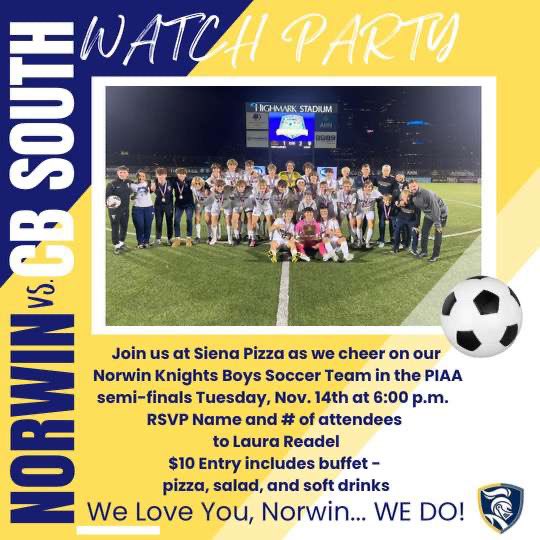 DaCastleCrew's tweet photo. ‼️WATCH PARTY FOR SOCCER STATE SEMIFINALS TONIGHT AT SIENA‼️ STARTS AT 5:30, $10 ENTRY‼️ https://t.co/b8o9SNVEYR