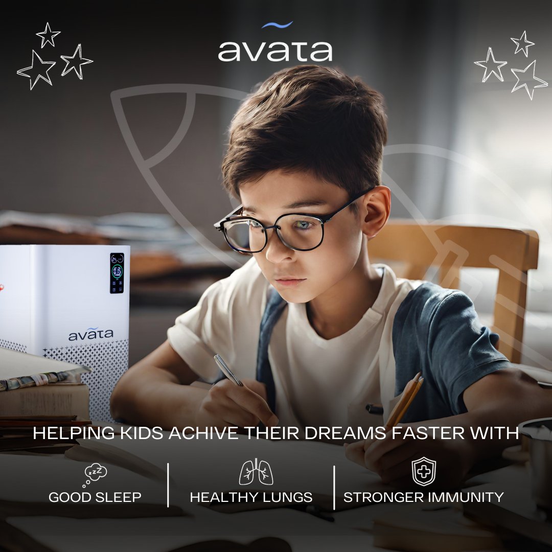 AvataAir's tweet photo. Avata is the key to unlocking children’s dreams faster!

Give them the gift of good sleep, healthy lungs, and stronger immunity.

Happy Children’s Day to a brighter, healthier future! ❤️

Order now from @amazon.in or dm us to know more!!

#happychildrensday #childrendayspecial https://t.co/HBwfiWYtMQ