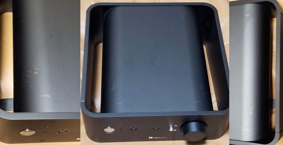 HUQDOG's tweet image. そういえばこの子は写真すら挙げてなかった
穏募売ります
HIFIMAN Jade Ⅱ Amplifier 送料着払い4万円。愛知発送
傷は写真の通り。静電ヘッドホンを駆動する機能は問題ナシ。
STAXアンプ互換の出力電圧仕様(580V)なので、一般的な静電ヘッドホンを中古で買って、アンプ共々安く仕上げたい方はどうぞ