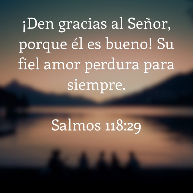 Dios es bueno y sus pensamientos son sublimes, en nuestra capacidad terrenal llegamos a no entenderlos. Pero una cosa no debemos olvidar: que el nos ama y nos ha dado una esperanza de la vida eterna. Disfrutemos de esta gracia llamada Jesucrito y de su amor fiel. #todoenfe