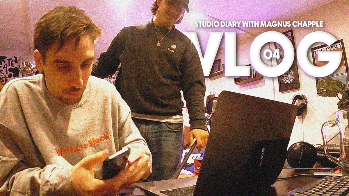 VLOG ft. <a href="/MagnusChapple/">Magnus Chapple</a> out at 2pm (GMT)