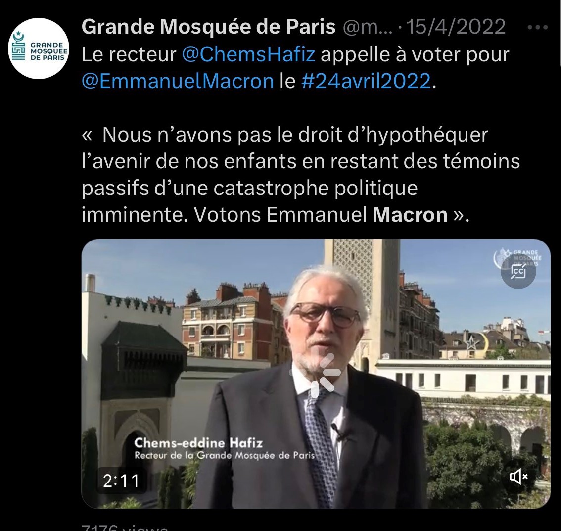 couffinlyon2's tweet photo. 4 février, le jour de l'officialisation du #FORIF islamiste voulu par Macron. On y voit Darmanin en bleu. Les têtes entourées en rouge sont des Frères musulmans ou leurs escabeaux. Cette photo est le témoin de la lâcheté de l'État et de sa complicité.
https://t.co/U4BADANdOQ https://t.co/wFp3sJ04om