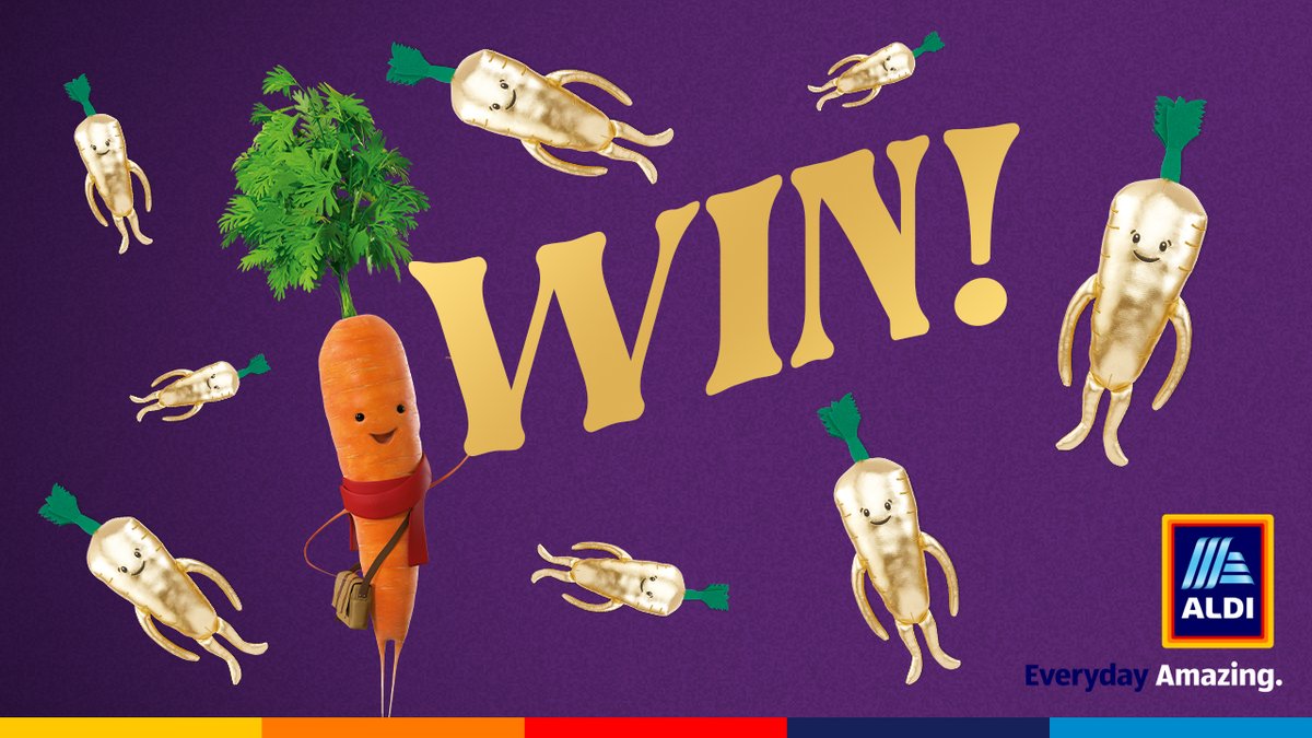 What a radishing fellow 😍 Comment below to win your very own 24 Carrot version of me. I’ll be pickle-ing winners at random! #KevinTheCarrot