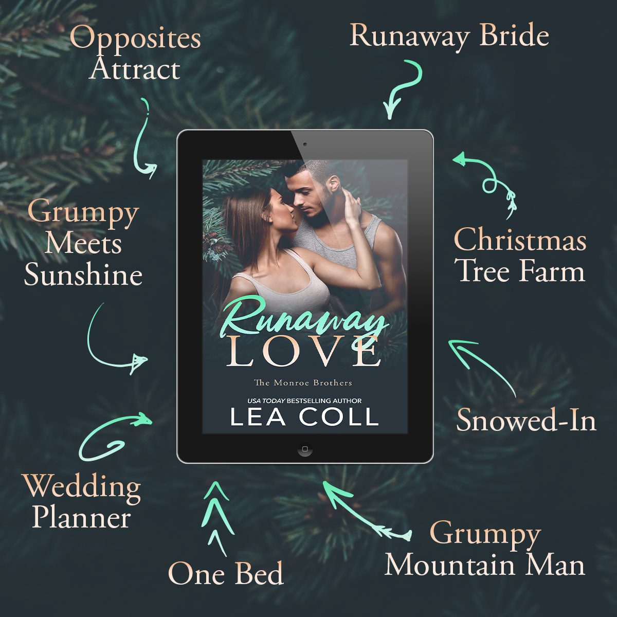 #NEW “Runaway Love is a heartwarming and enchanting romance” Runaway Love by Lea Coll #TheMonroeBrothers amzn.to/40ufkJ8
@GiveMeBooksPR