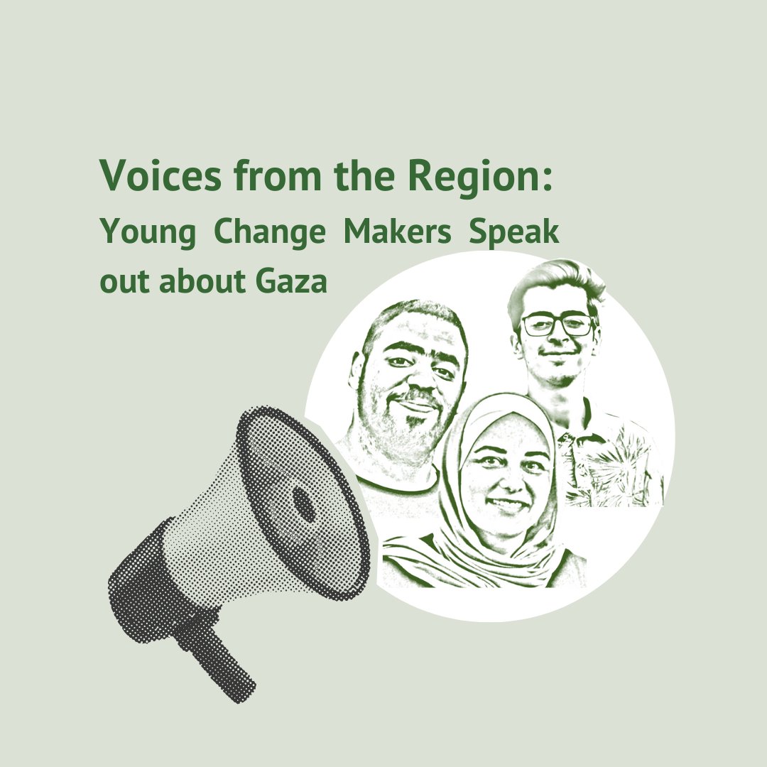 📣 Voices from the Region: Young Change Makers Speak out about Gaza Our partners from Lebanon, Jordan and Tunisia share their perspectives on the situation in Gaza, as @HSCollective joins calls for a ceasefire and a peaceful resolution of the conflict. ➡️tinyurl.com/54fytmuu