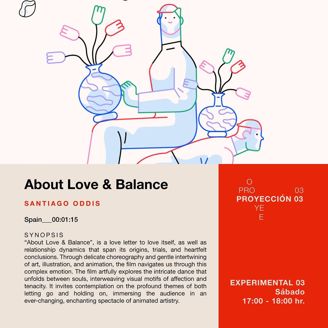 Hey there, festival-goers! 🎉 If you're wandering around <a href="/CutOutFest/">CutOut Fest</a> , swing by and check out our short film 'About Love and Balance'. We're stoked to share it with you. Drop a tag(<a href="/lecubetv/">Le Cube</a> &amp; @0ddis )if it strikes a chord! ✨ #CutOutFestMagic #LoveAndBalance