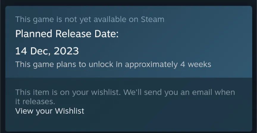 It's flying in at the moment, 4 weeks until release!  Working hard to clean up &amp; get all the things in!