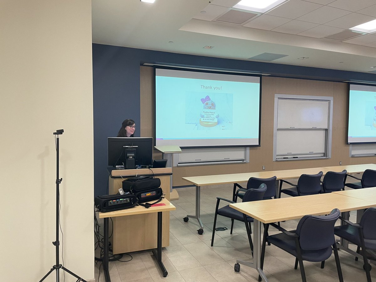 Thanks to Mary Grace Baker ‘10 for coming back to campus!  It was great to catch up and we all enjoyed your wonderful presentation about food allergies.