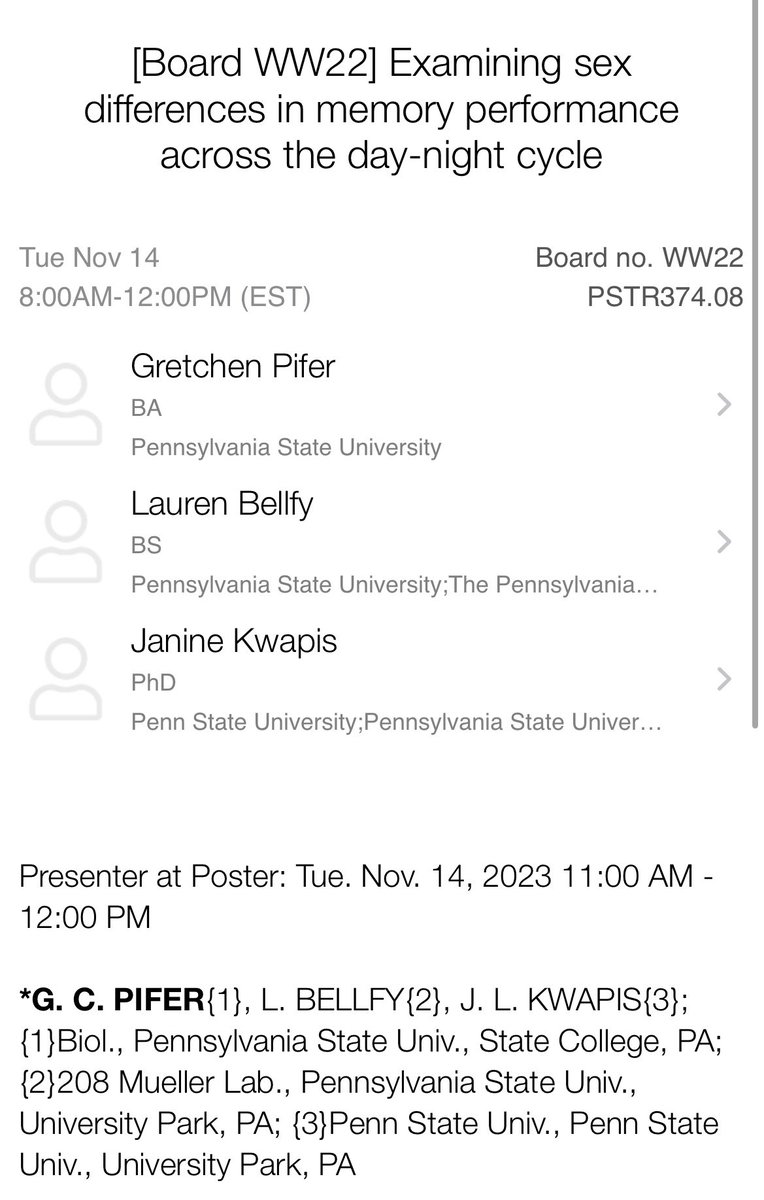 Gretchen Pifer (@neurogretch) on Twitter photo Stop by and see what the <a href="/J9Kwapis/">Janine Kwapis (she/her)</a> lab has been up to! Posters WW21-WW24 #SfN23 Stop by and see what the <a href="/J9Kwapis/">Janine Kwapis (she/her)</a> lab has been up to! Posters WW21-WW24 #SfN23