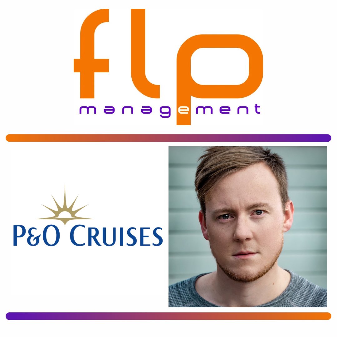✨ Huge congratulations to our MATTHEW KINSON who has started rehearsals as Production Vocalist on P&amp;O Azura!! Have the best time - we are so proud ✨