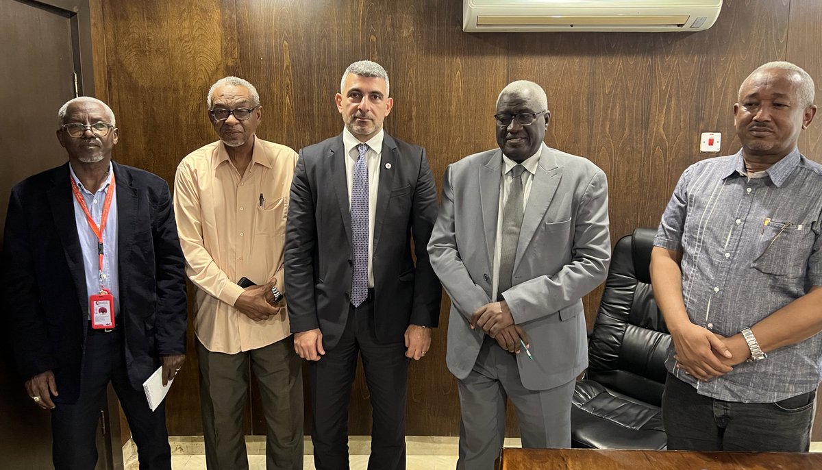 With <a href="/SRCS_SD/">الهلال الاحمر السوداني</a>, met Sudan’s government officials, including HE Minister of Social Welfare &amp; Foreign Affairs

I reiterated our serious commitment to assist those affected by the ongoing conflict &amp; we count on the authorities’ facilitation to increase our neutral humanitarian action