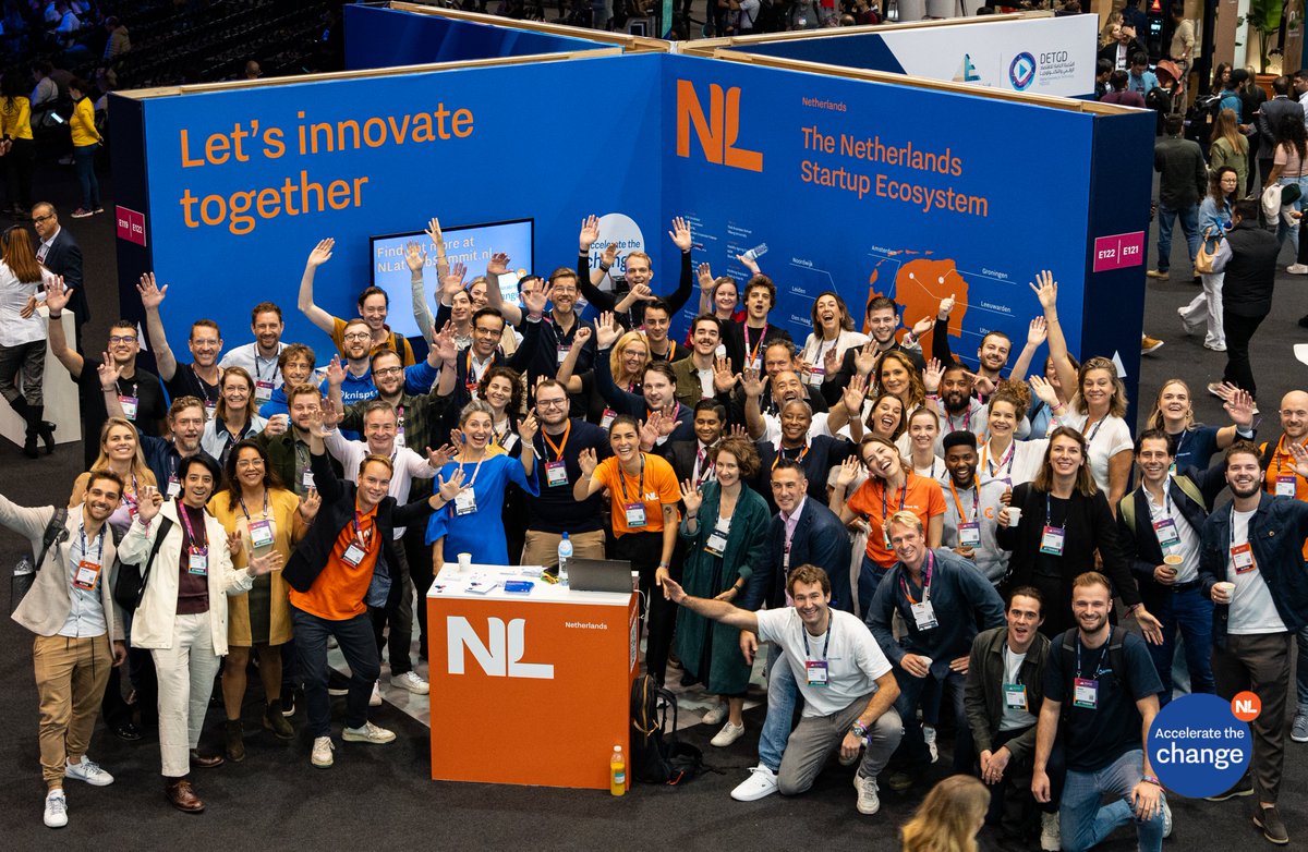 Today, 24 Dutch tech start ups headed to the yearly Web Summit in Lisbon, Portugal, redefining the tech industry.

Let’s innovate together! #AccelerateTheChange #NLatWebSummit